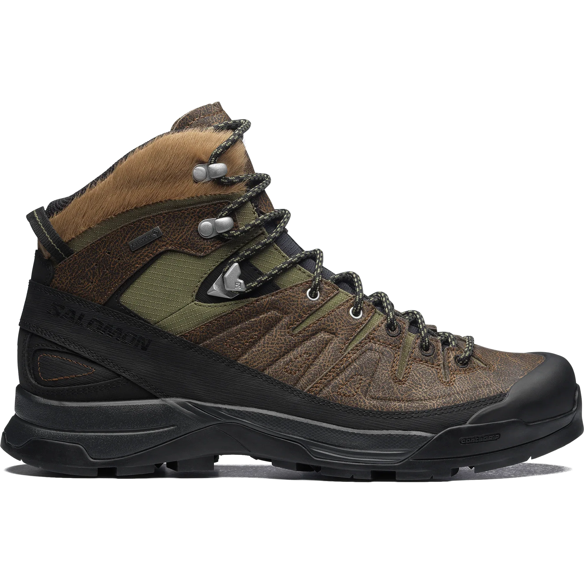 X-ALP MID DISTRESSED LEATHER GORE-TEX - Chillpaw